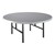 Alulite Round Aluminum Folding Table